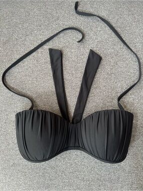 Skye Black Bandeau Swim Top